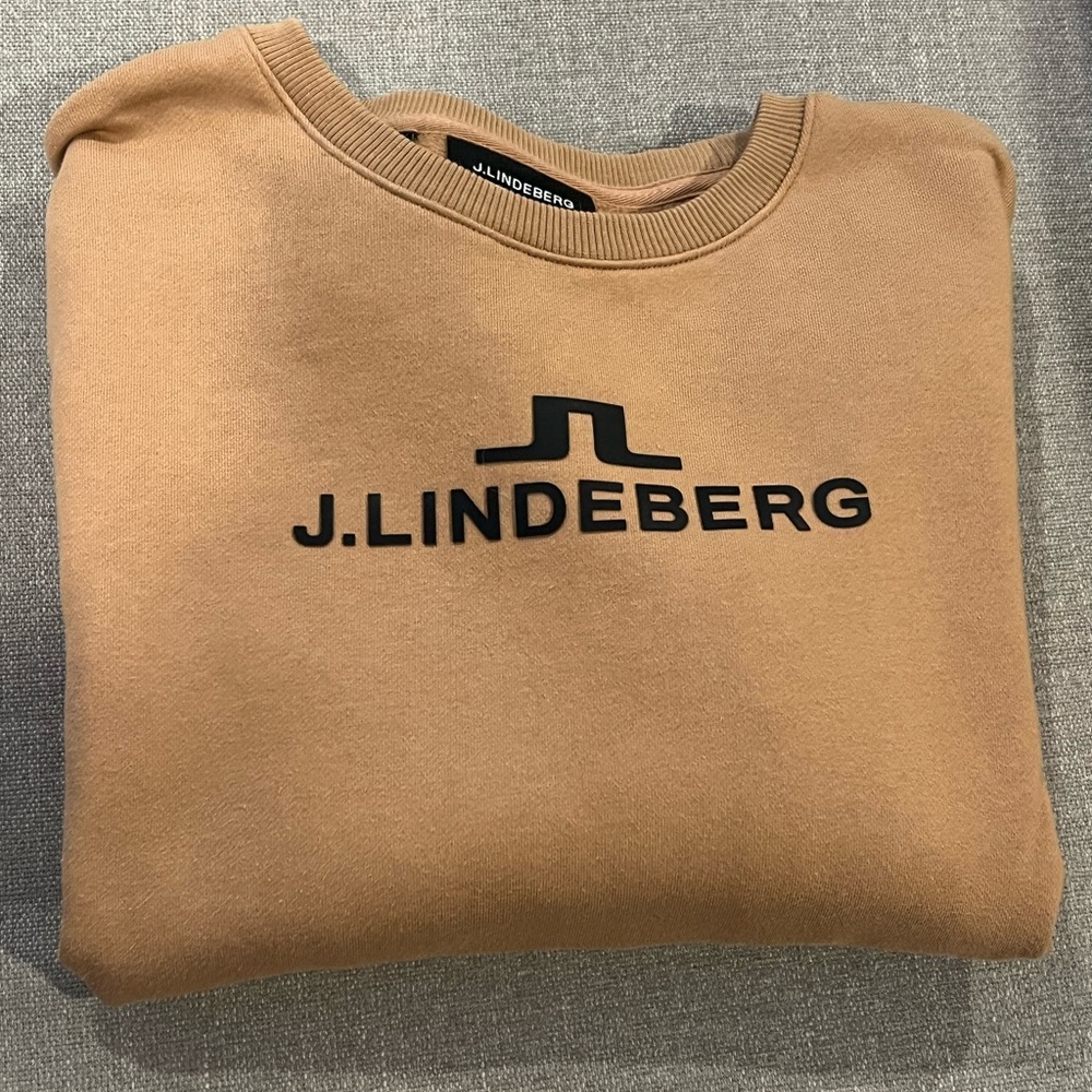 J. Lindeberg Ladies Alpha Crew Fleece Pullover- Size L